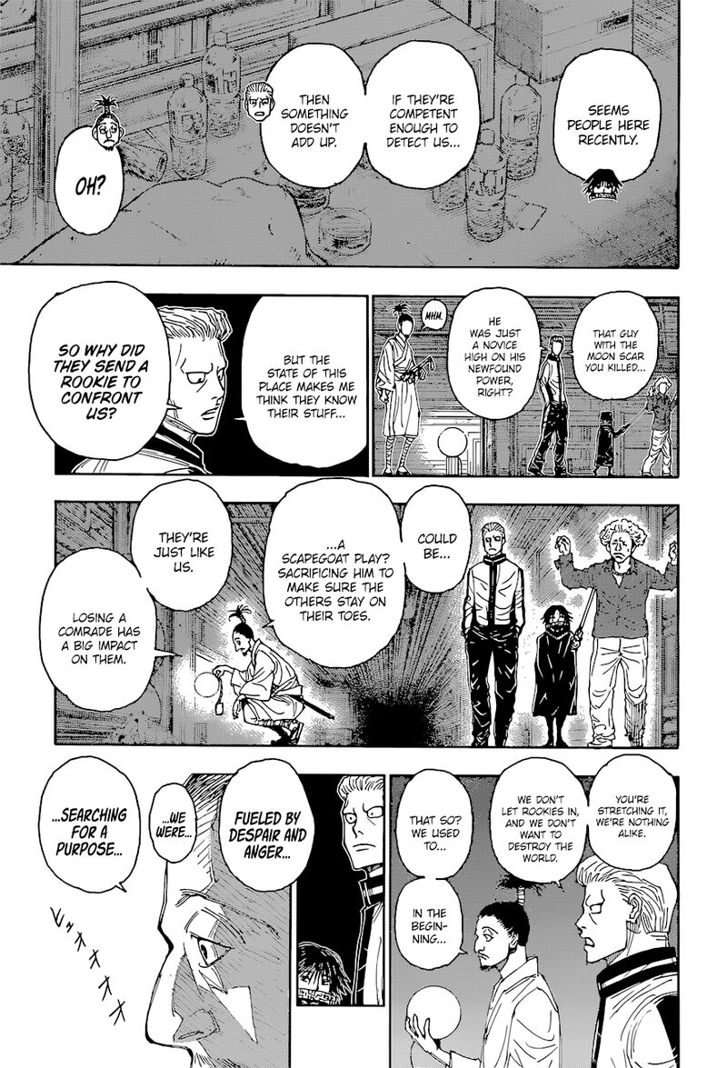 Hunter x Hunter Manga Chapter 395 page 7 - Founding: Part 1