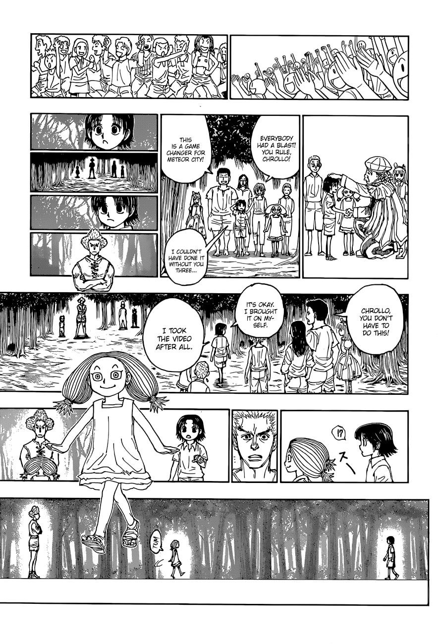 Hunter x Hunter Manga Chapter 396 page 13 - Founding: Part 2