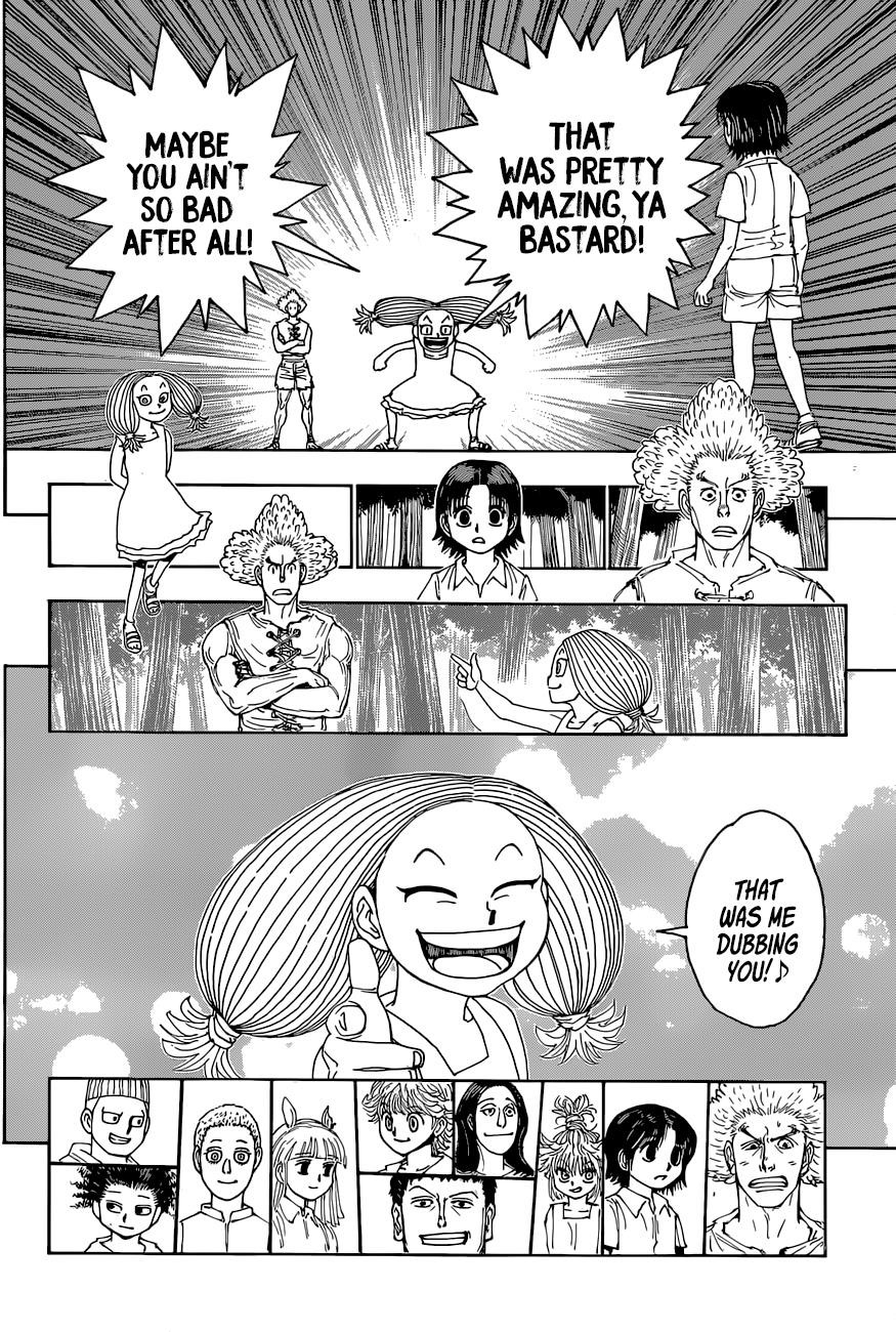Hunter x Hunter Manga Chapter 396 page 14 - Founding: Part 2