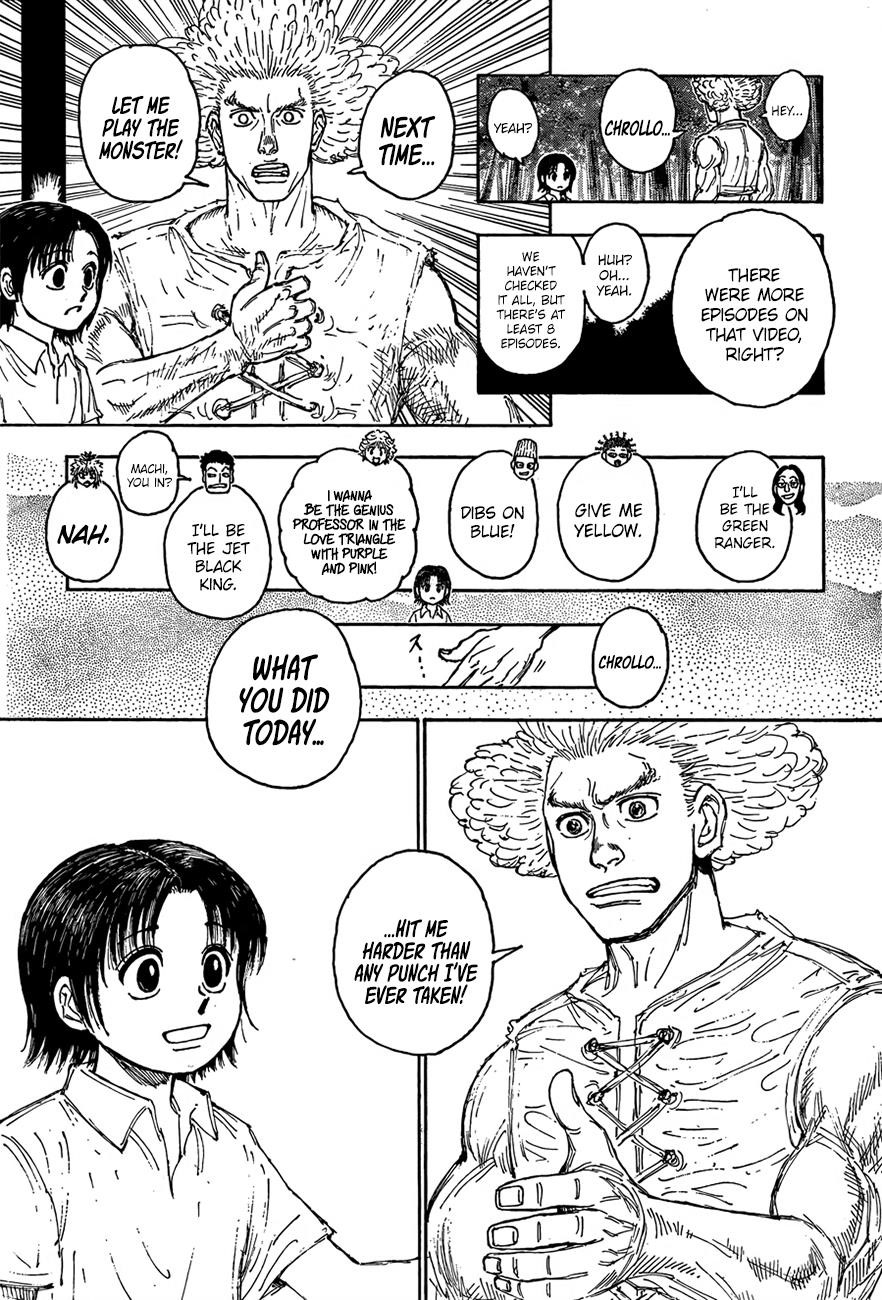 Hunter x Hunter Manga Chapter 396 page 15 - Founding: Part 2