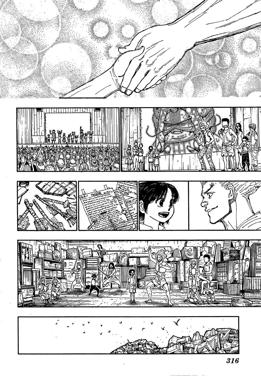 Hunter x Hunter Manga Chapter 396 page 16 - Founding: Part 2