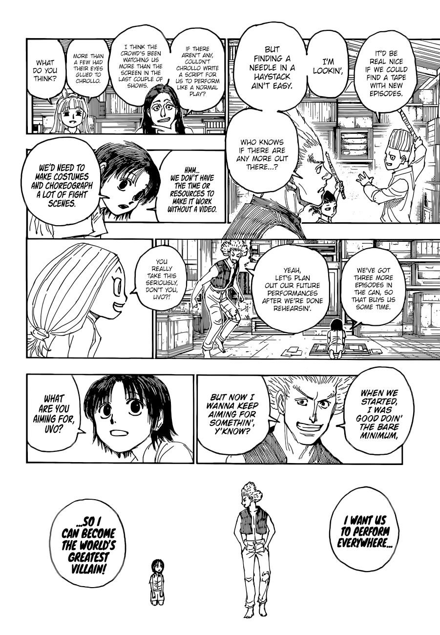 Hunter x Hunter Manga Chapter 396 page 18 - Founding: Part 2