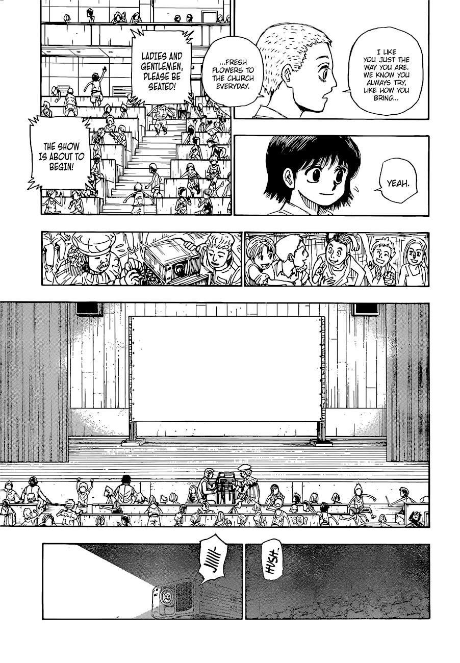 Hunter x Hunter Manga Chapter 396 page 3 - Founding: Part 2