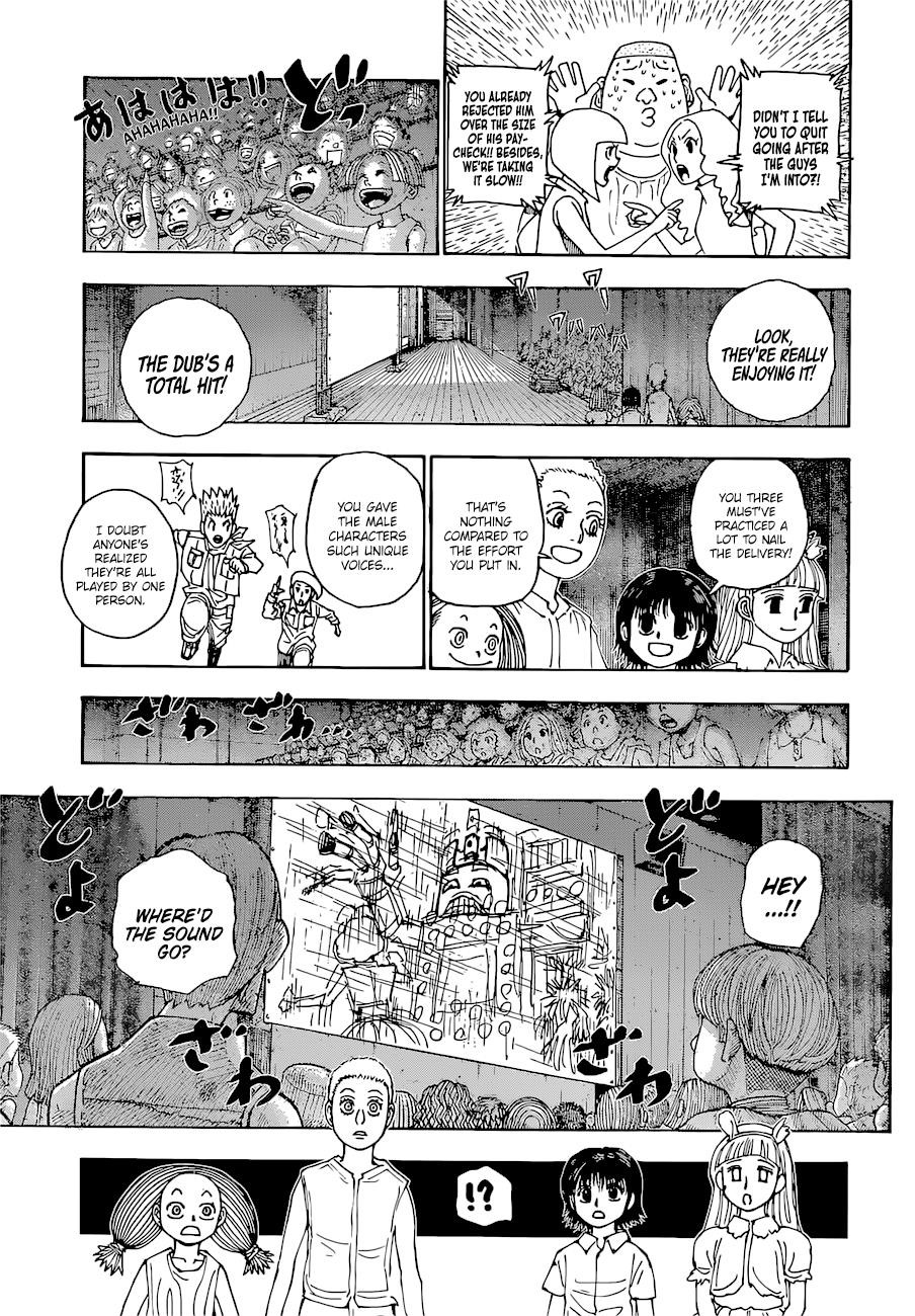 Hunter x Hunter Manga Chapter 396 page 5 - Founding: Part 2