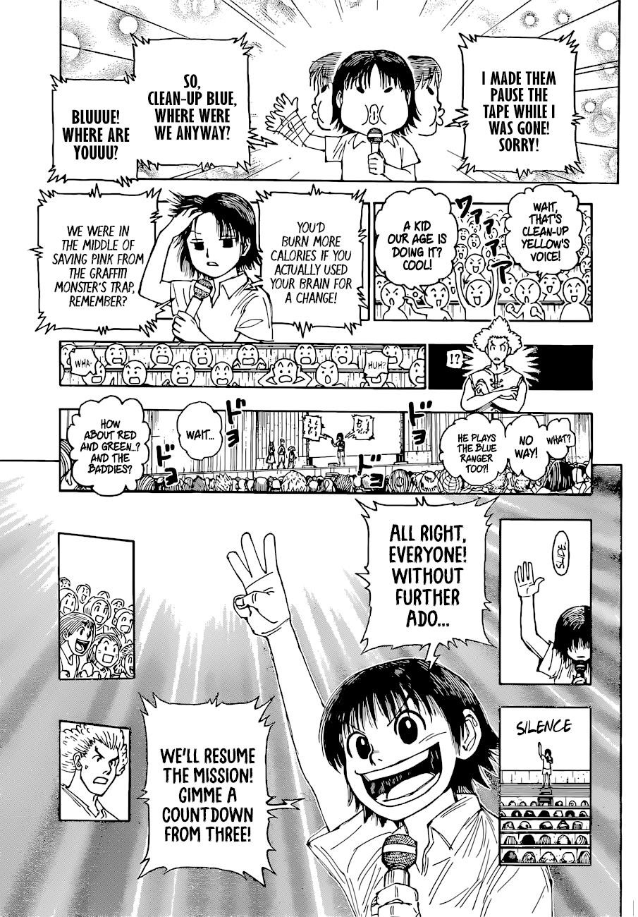 Hunter x Hunter Manga Chapter 396 page 7 - Founding: Part 2