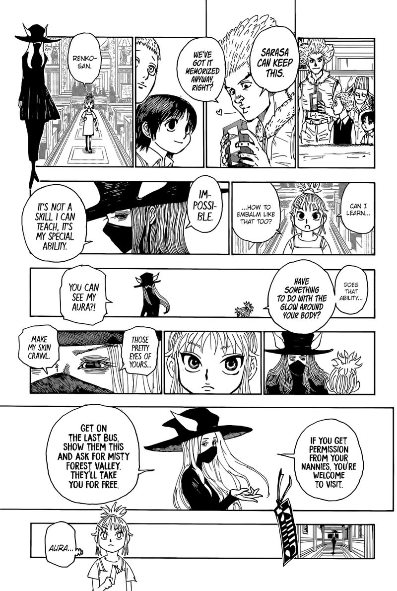 Hunter x Hunter Manga Chapter 397 page 13 - Founding: Part 3