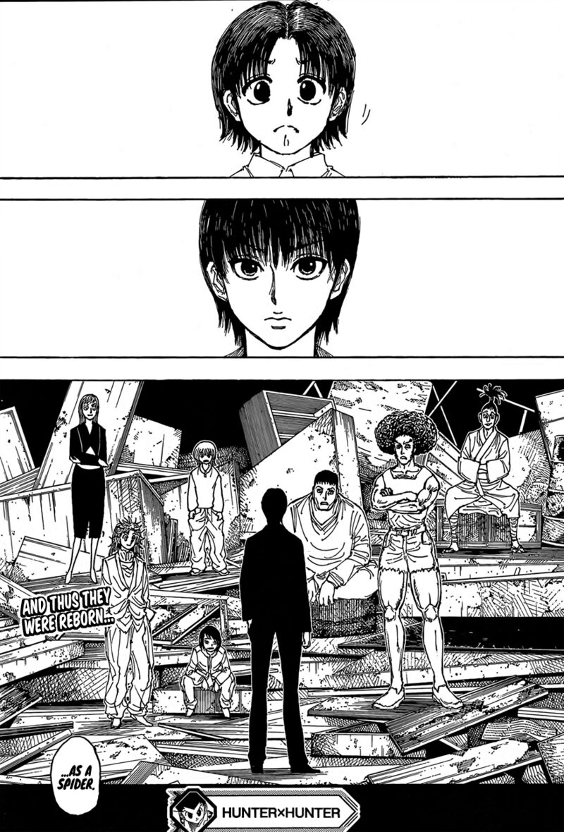 Hunter x Hunter Manga Chapter 397 page 19 - Founding: Part 3