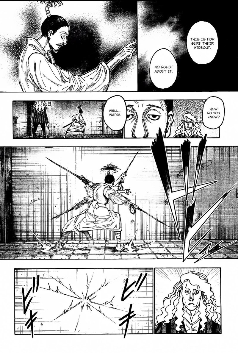 Hunter x Hunter Manga Chapter 398 page 15 - Search