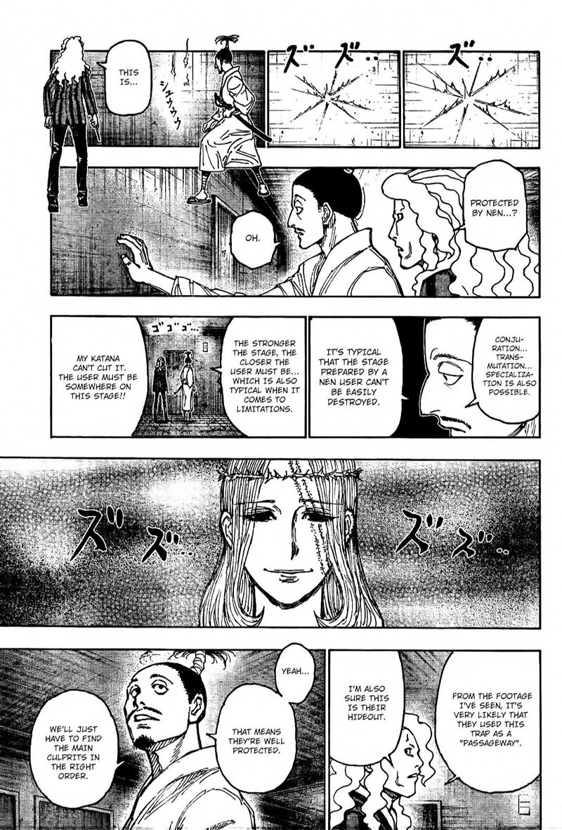 Hunter x Hunter Manga Chapter 398 page 16 - Search