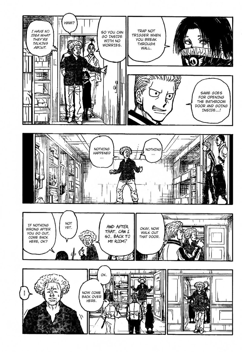 Hunter x Hunter Manga Chapter 398 page 3 - Search