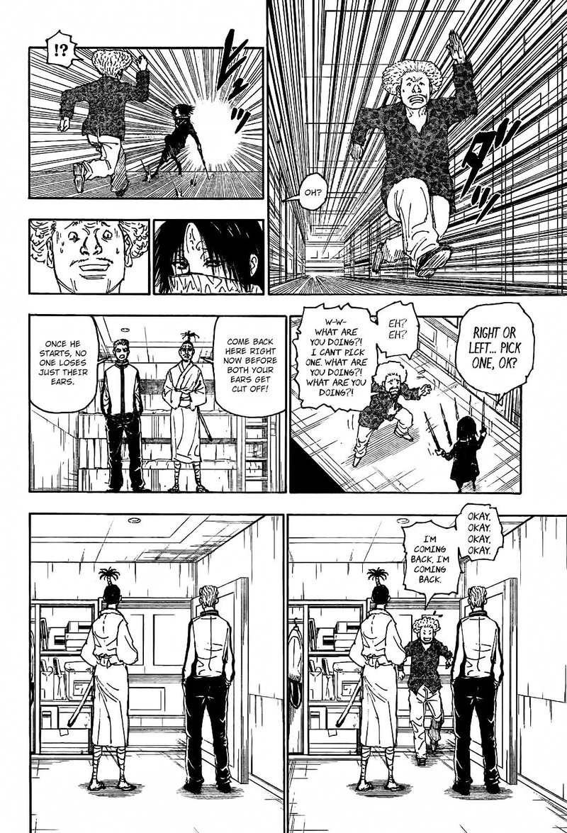 Hunter x Hunter Manga Chapter 398 page 4 - Search