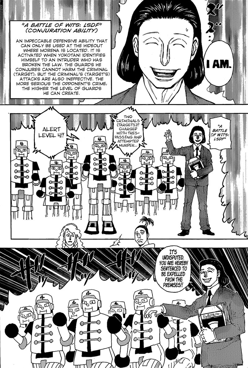 Hunter x Hunter Manga Chapter 399 page 14 - Expulsion