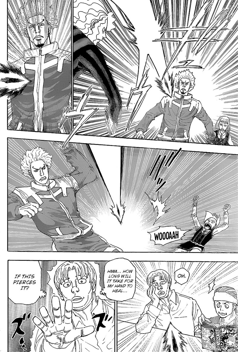 Hunter x Hunter Manga Chapter 399 page 8 - Expulsion