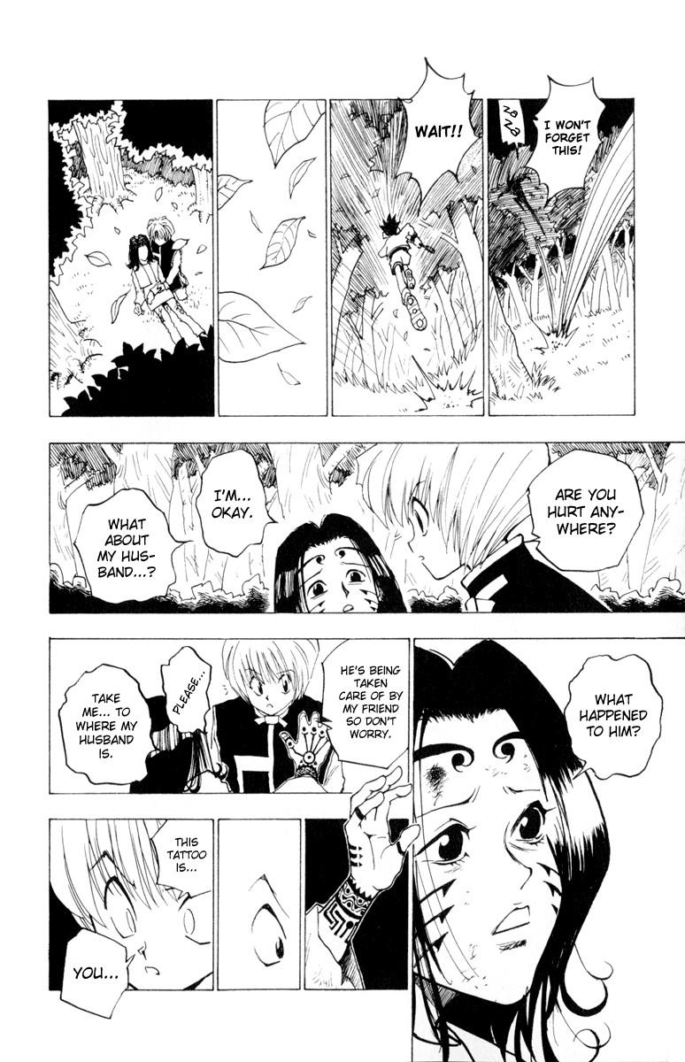 Hunter x Hunter Manga Chapter 4 page 12 - Kiriko: Wicked Magical Vulpes