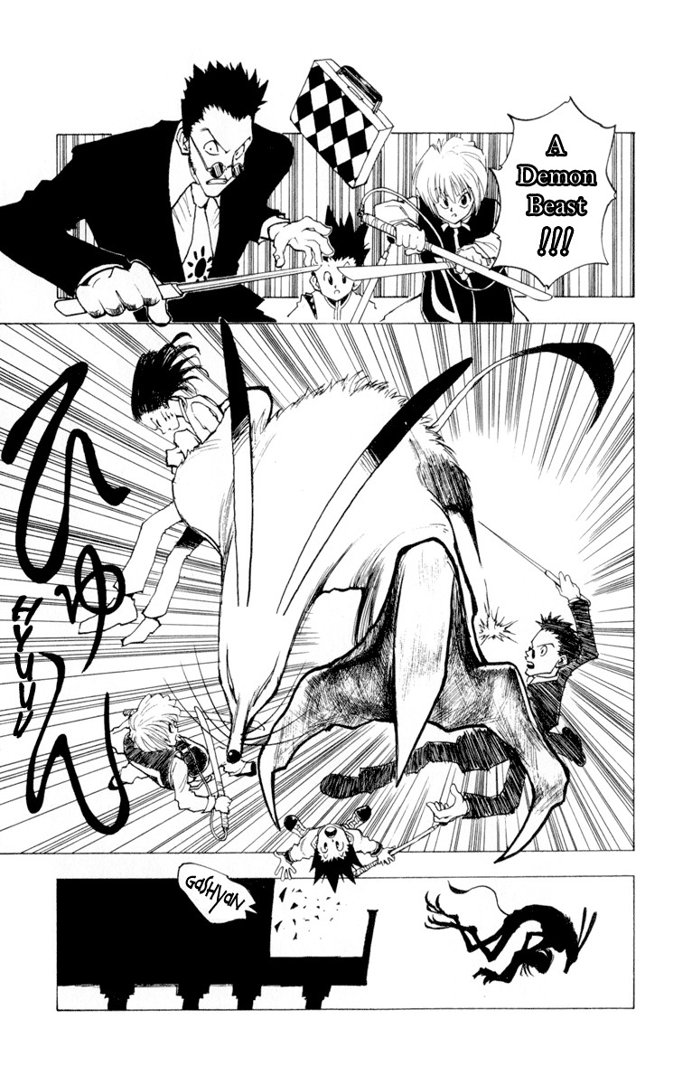 Hunter x Hunter Manga Chapter 4 page 5 - Kiriko: Wicked Magical Vulpes