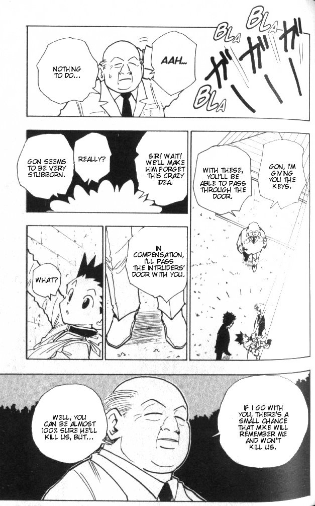 Hunter x Hunter Manga Chapter 40 page 10 - The Zoldycks: Part 1