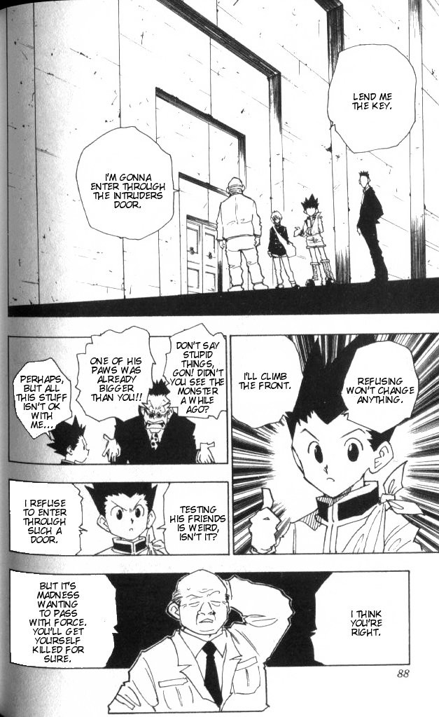 Hunter x Hunter Manga Chapter 40 page 3 - The Zoldycks: Part 1