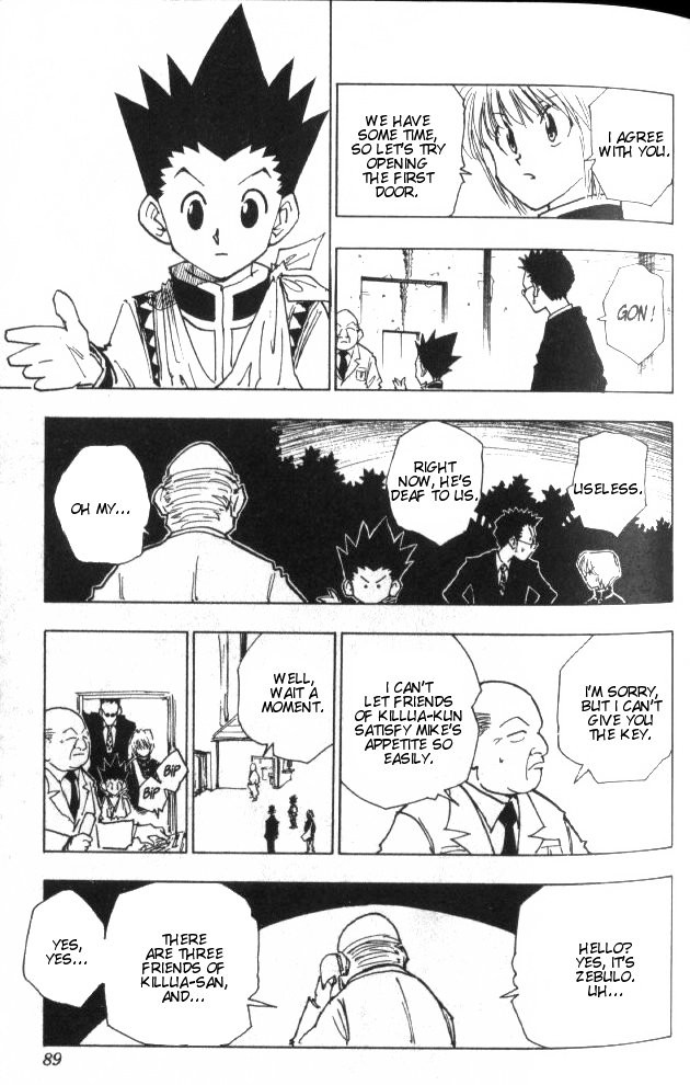 Hunter x Hunter Manga Chapter 40 page 4 - The Zoldycks: Part 1