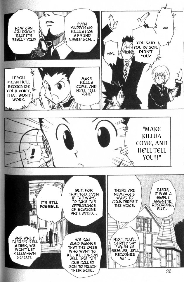 Hunter x Hunter Manga Chapter 40 page 7 - The Zoldycks: Part 1