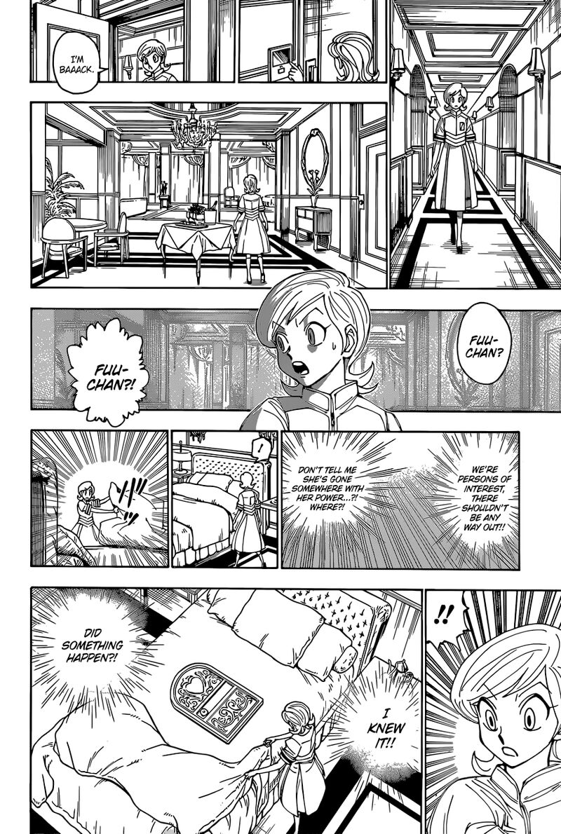 Hunter x Hunter Manga Chapter 400 page 12 - Secrecy