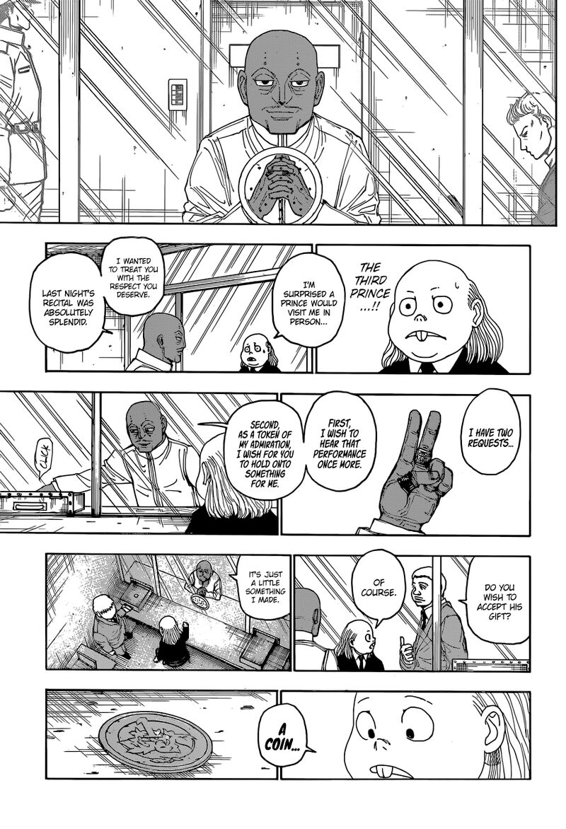 Hunter x Hunter Manga Chapter 400 page 17 - Secrecy