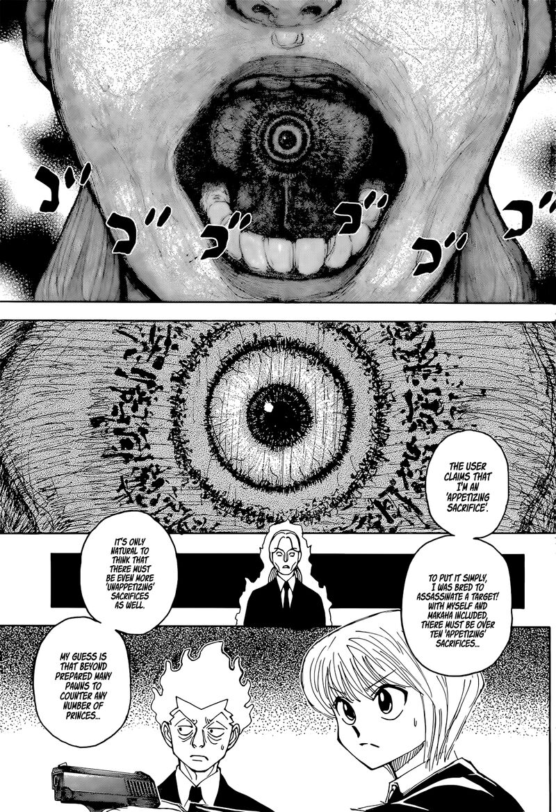 Hunter x Hunter Manga Chapter 401 page 10 - Moonlight