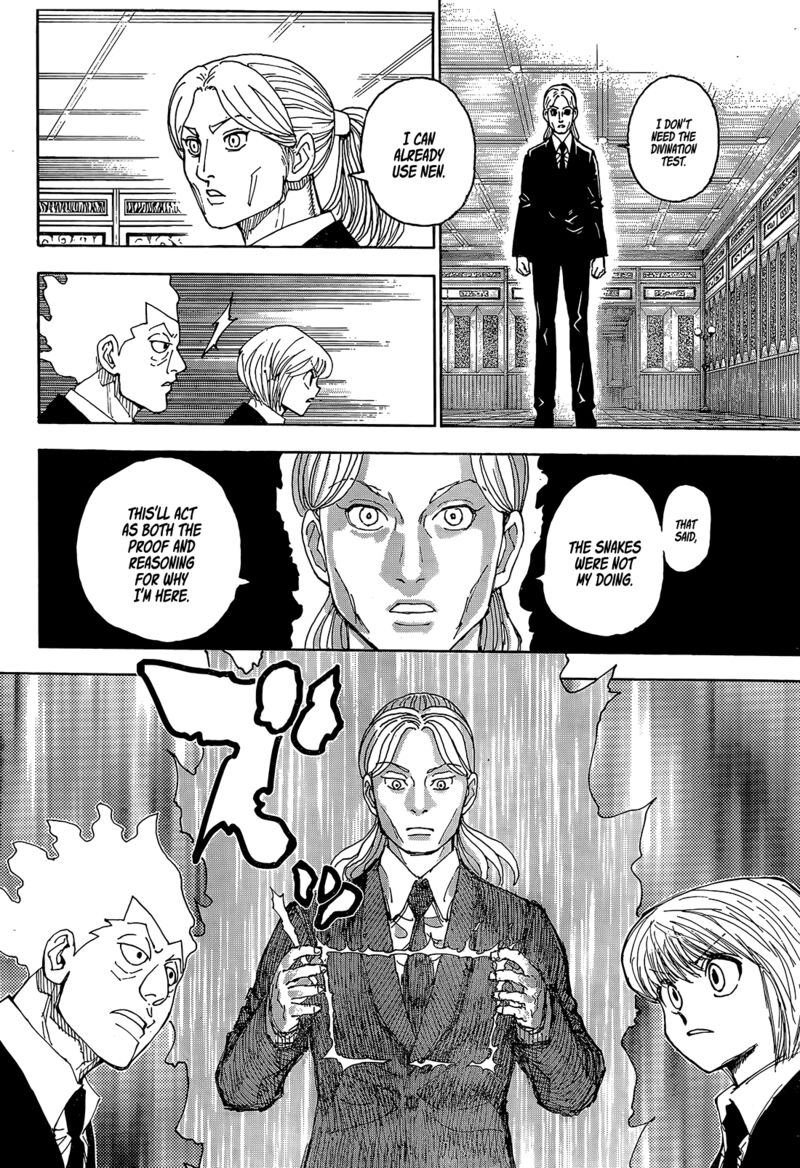 Hunter x Hunter Manga Chapter 401 page 3 - Moonlight