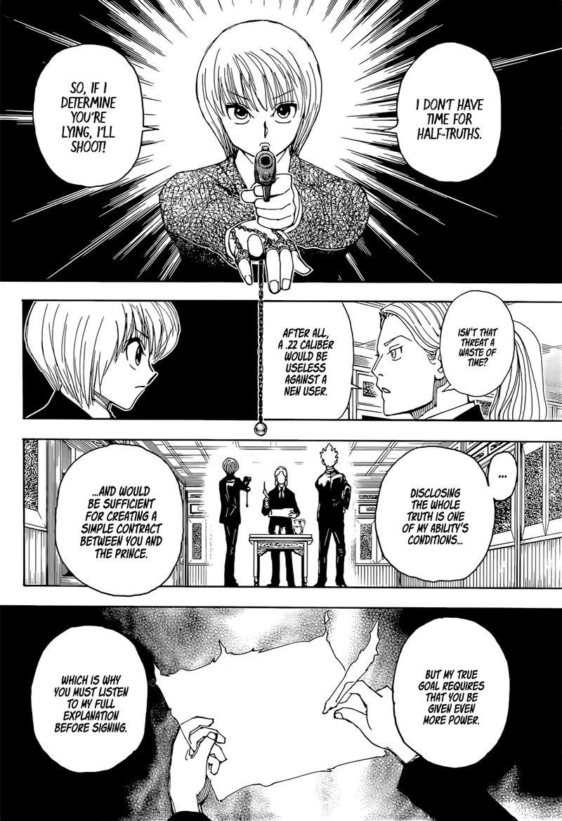 Hunter x Hunter Manga Chapter 401 page 5 - Moonlight
