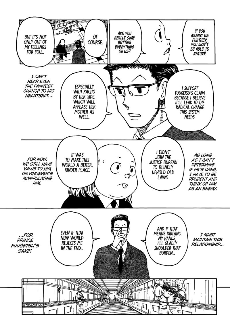 Hunter x Hunter Manga Chapter 402 page 11 - Letter