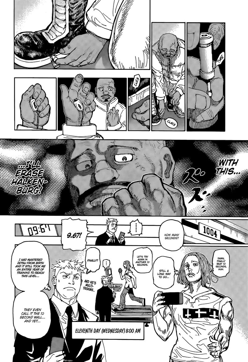 Hunter x Hunter Manga Chapter 402 page 4 - Letter