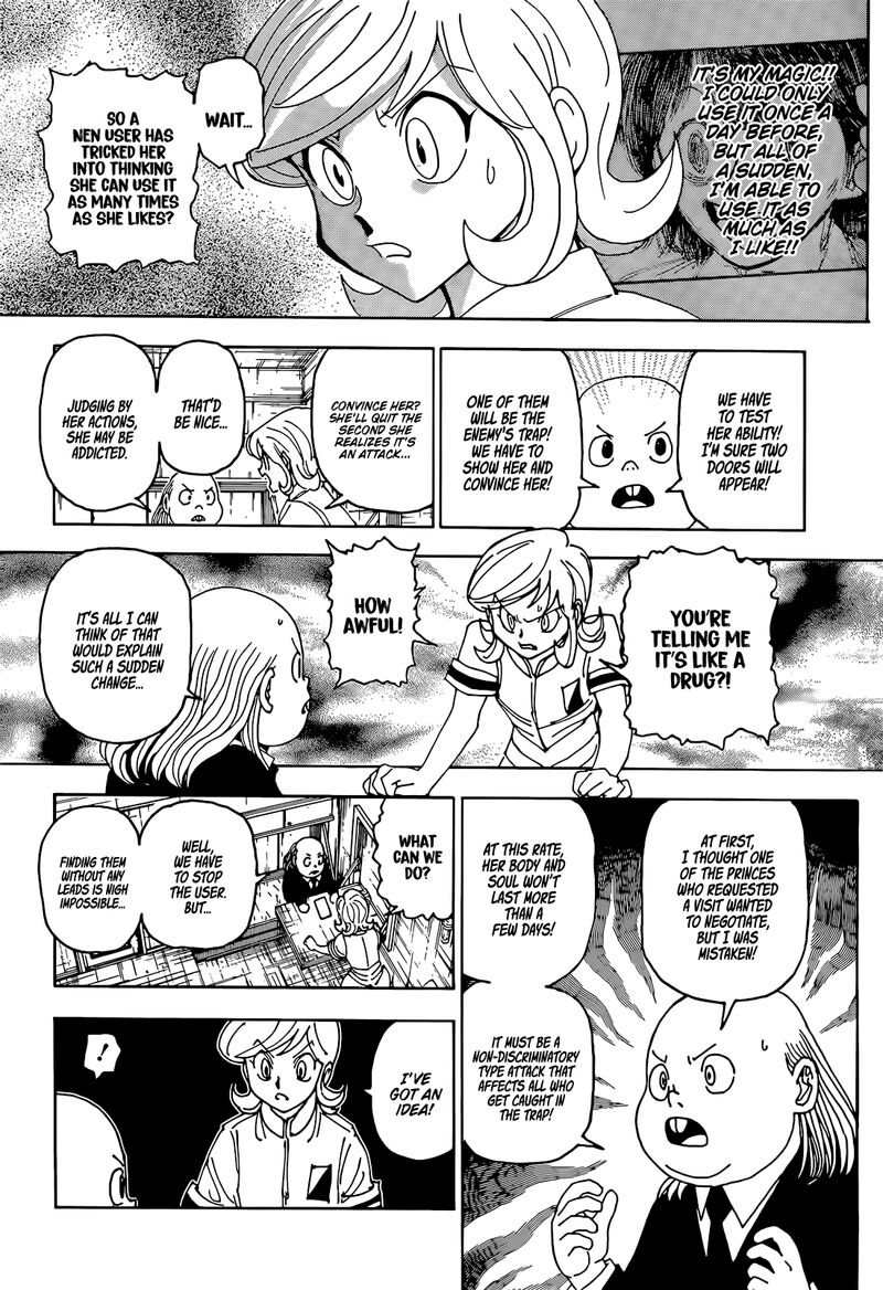 Hunter x Hunter Manga Chapter 402 page 7 - Letter
