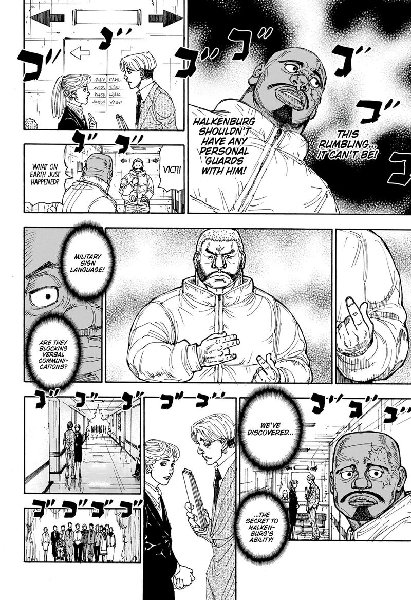 Hunter x Hunter Manga Chapter 403 page 4 - Results