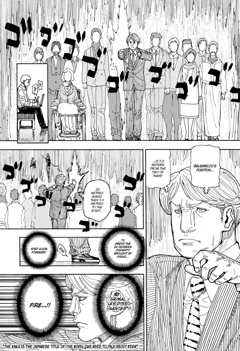 Hunter x Hunter Manga Chapter 403 page 5 - Results