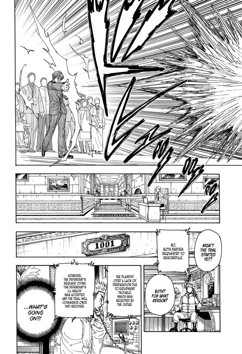 Hunter x Hunter Manga Chapter 403 page 6 - Results