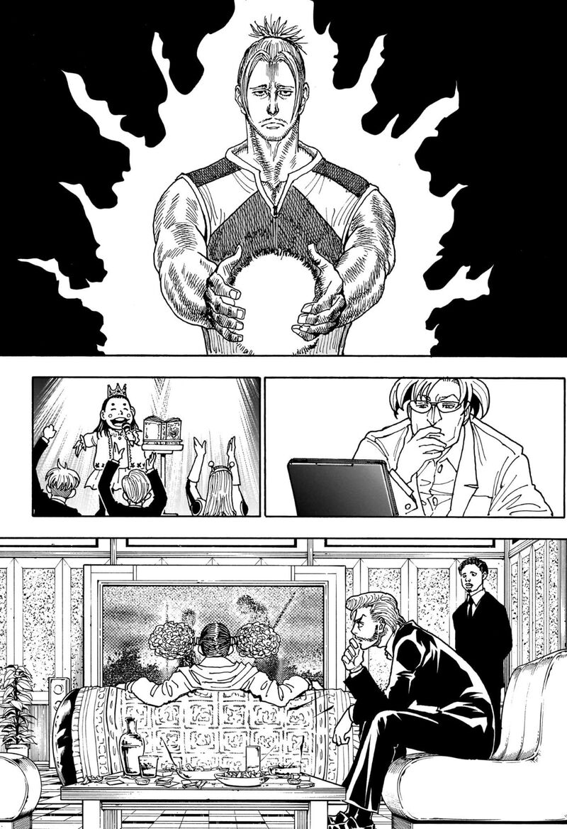 Hunter x Hunter Manga Chapter 404 page 14 - Speculation