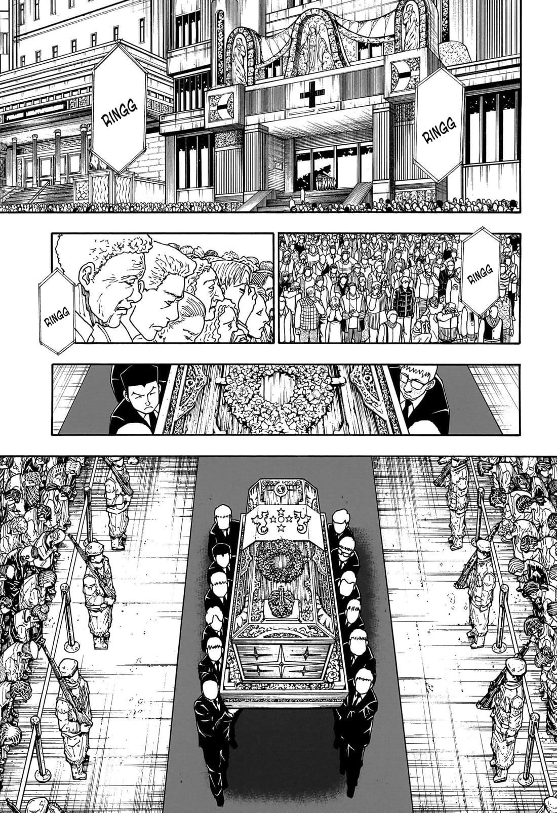 Hunter x Hunter Manga Chapter 406 page 16 - Regalia