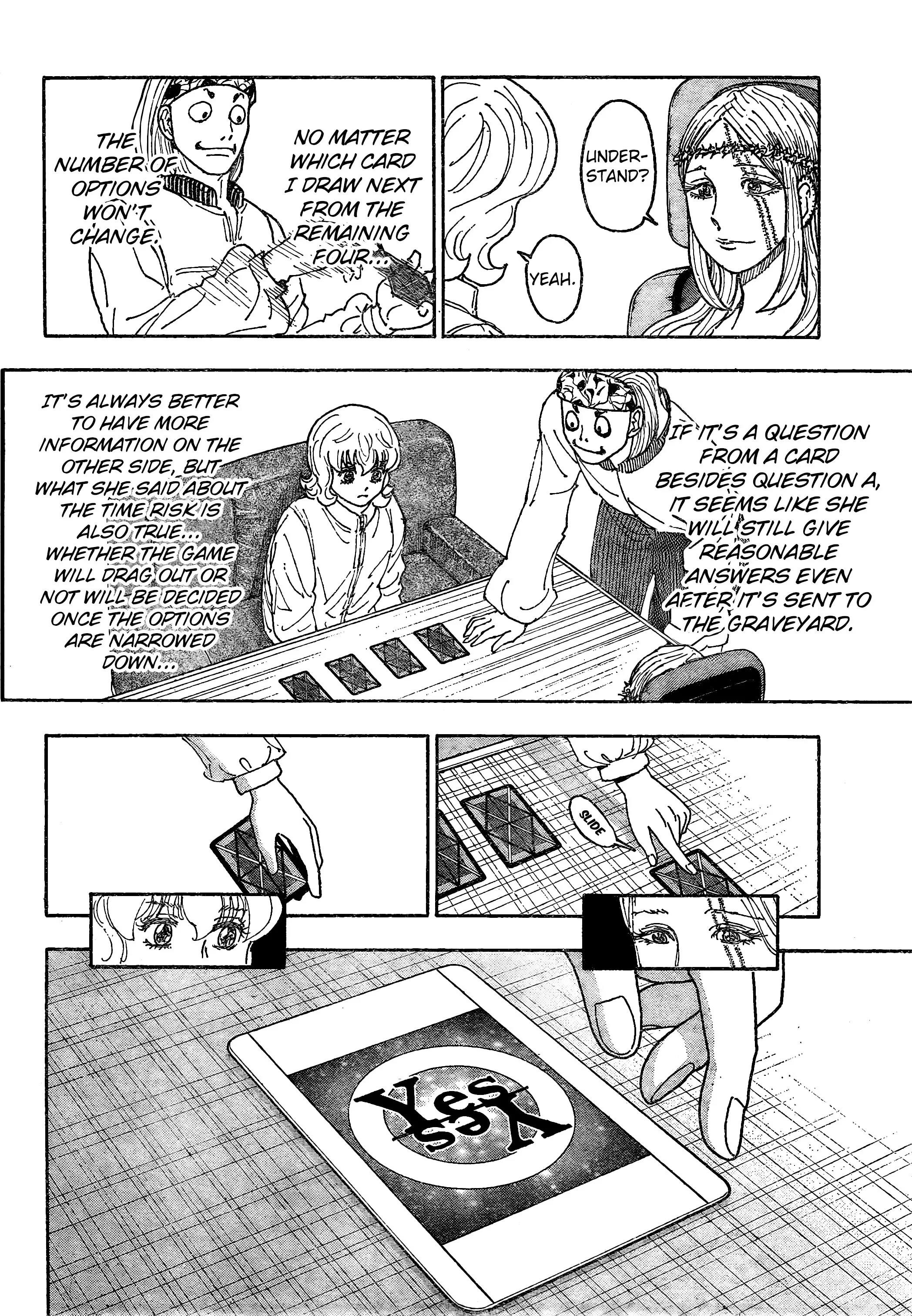Hunter x Hunter Manga Chapter 408 page 14 - Negotiation: Part 2