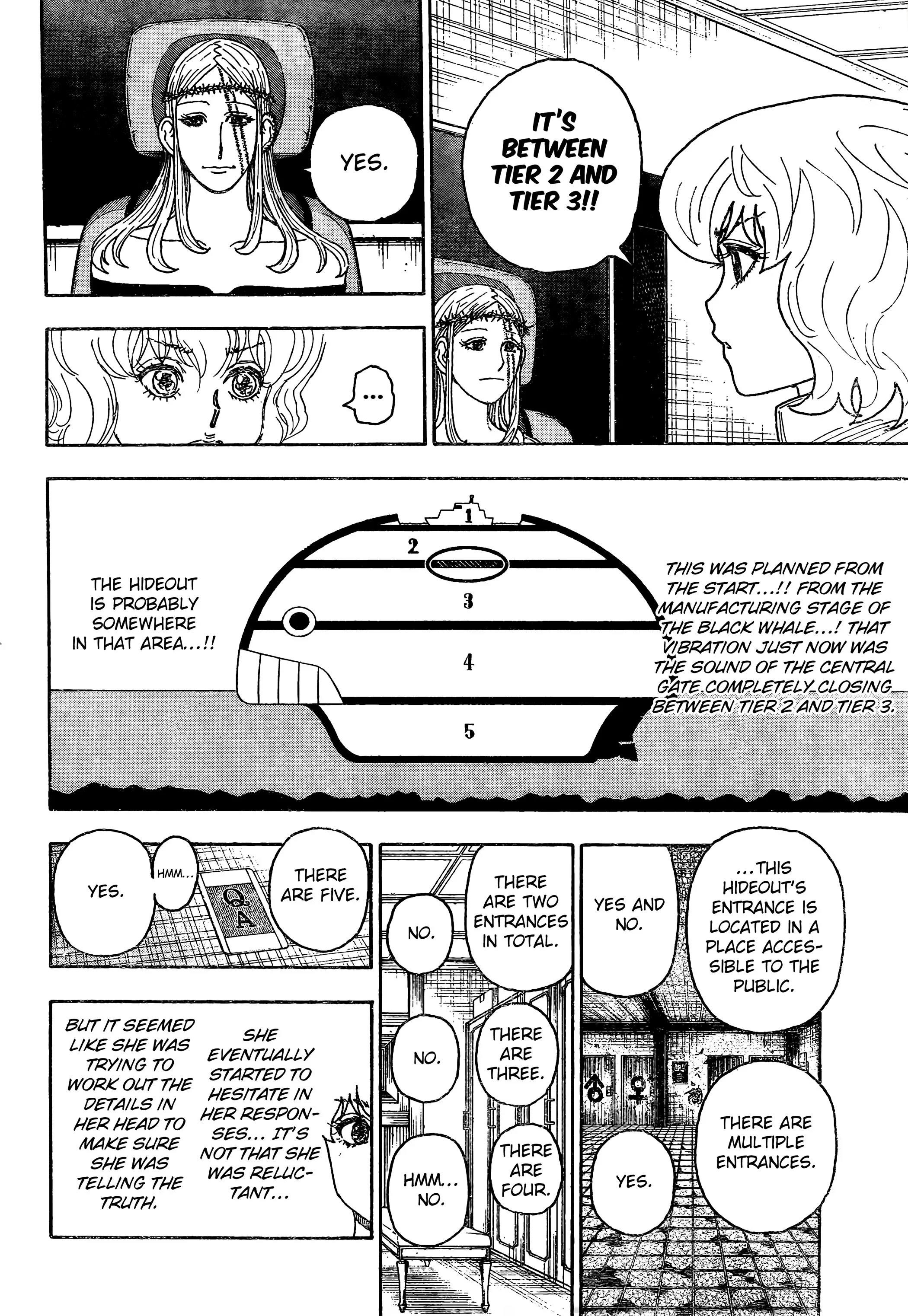 Hunter x Hunter Manga Chapter 409 page 12 - Negotiation: Part 3