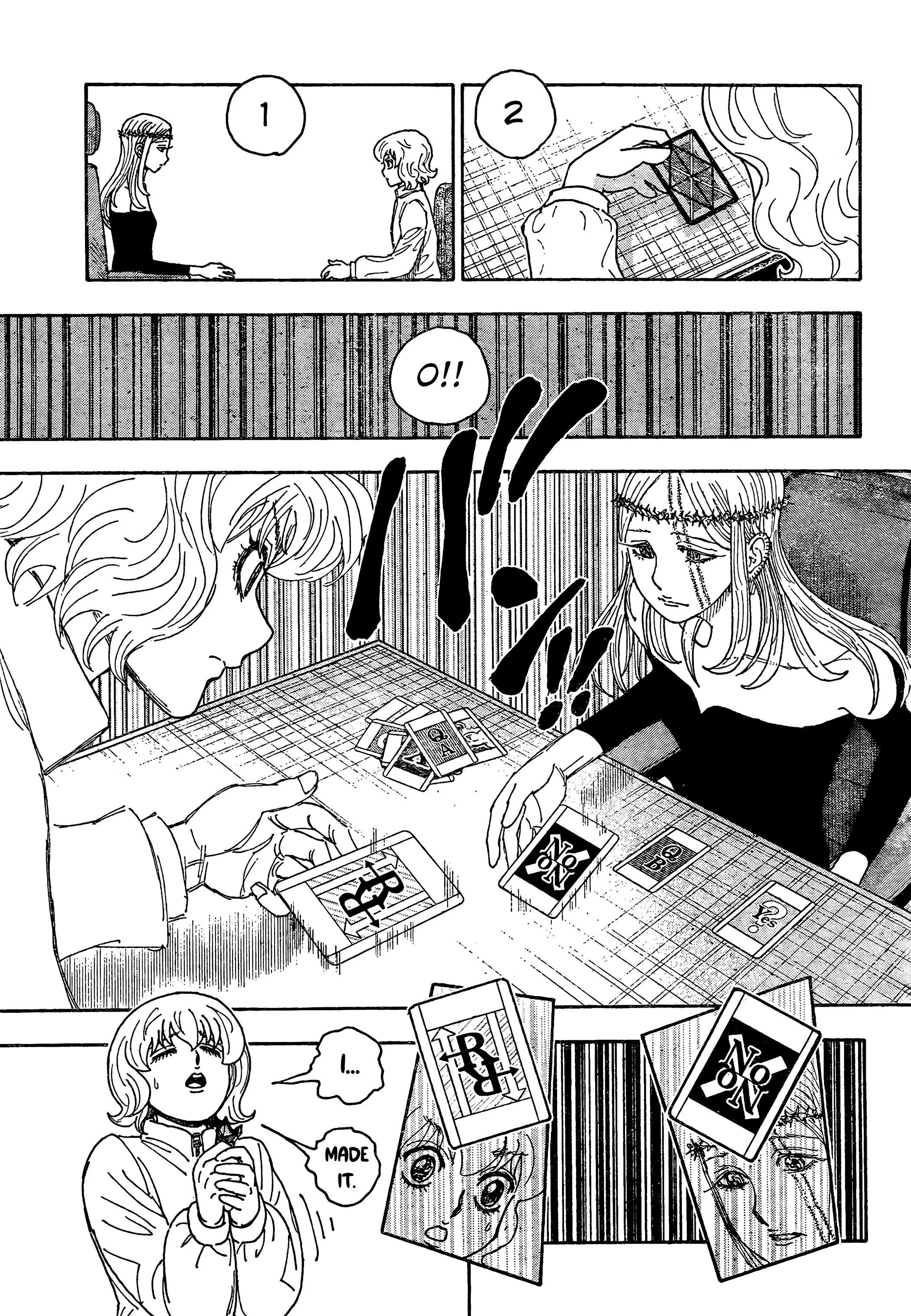 Hunter x Hunter Manga Chapter 409 page 17 - Negotiation: Part 3