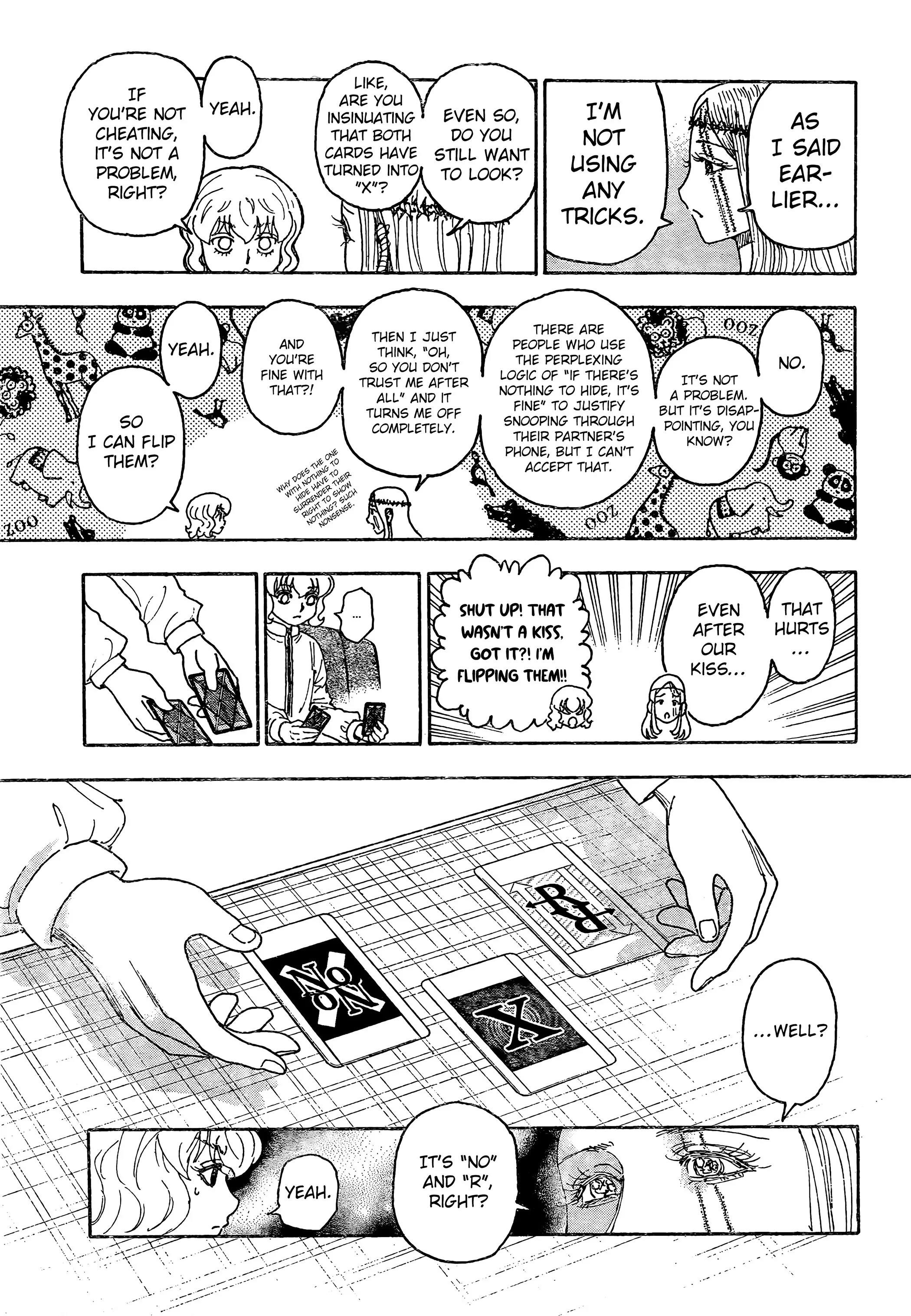 Hunter x Hunter Manga Chapter 409 page 7 - Negotiation: Part 3