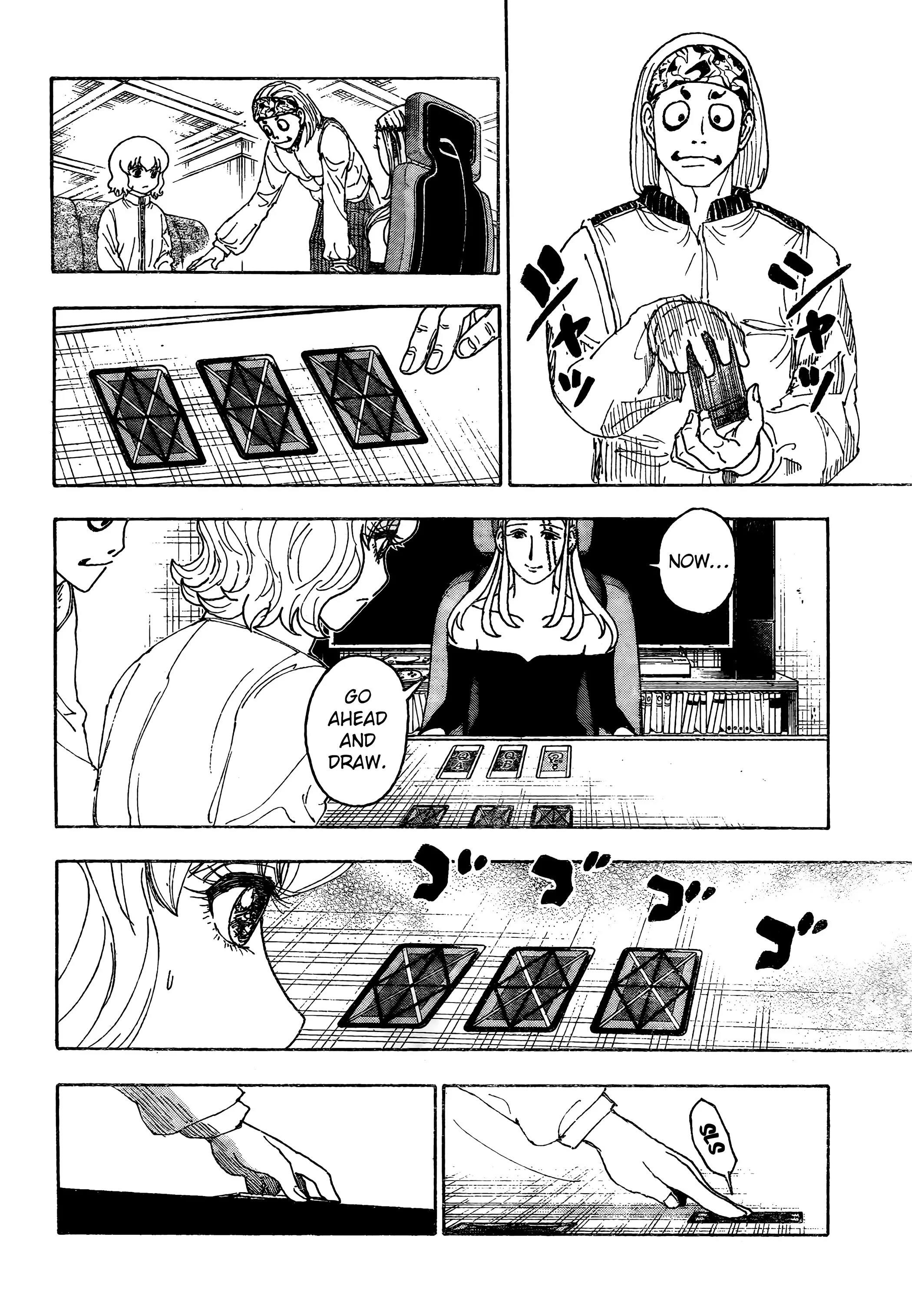 Hunter x Hunter Manga Chapter 409 page 8 - Negotiation: Part 3