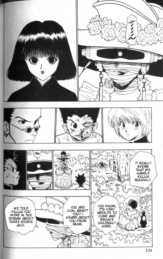 Hunter x Hunter Manga Chapter 41 page 19 - The Zoldycks: Part 2