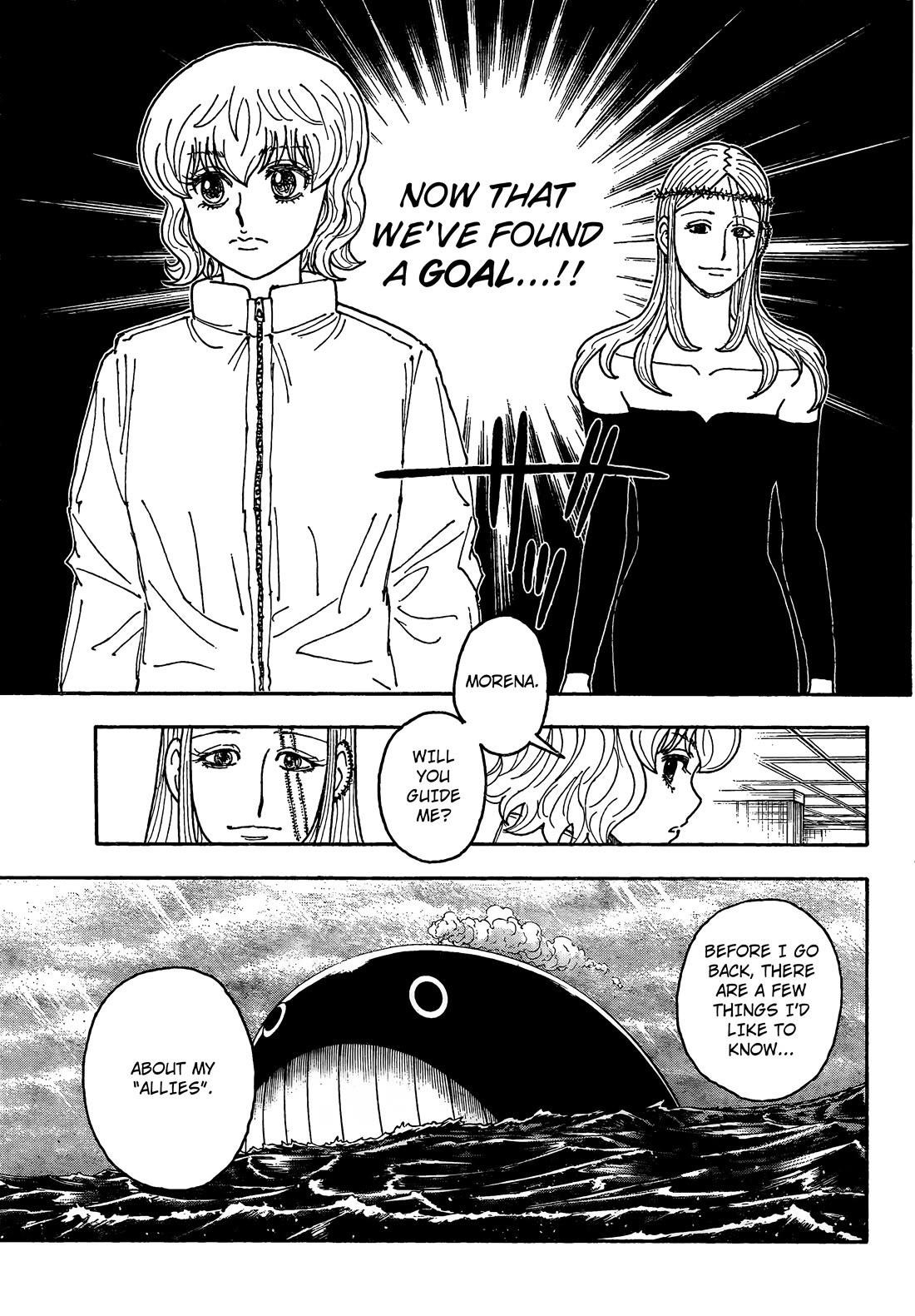 Hunter x Hunter Manga Chapter 410 page 9 - Negotiation: Part 4