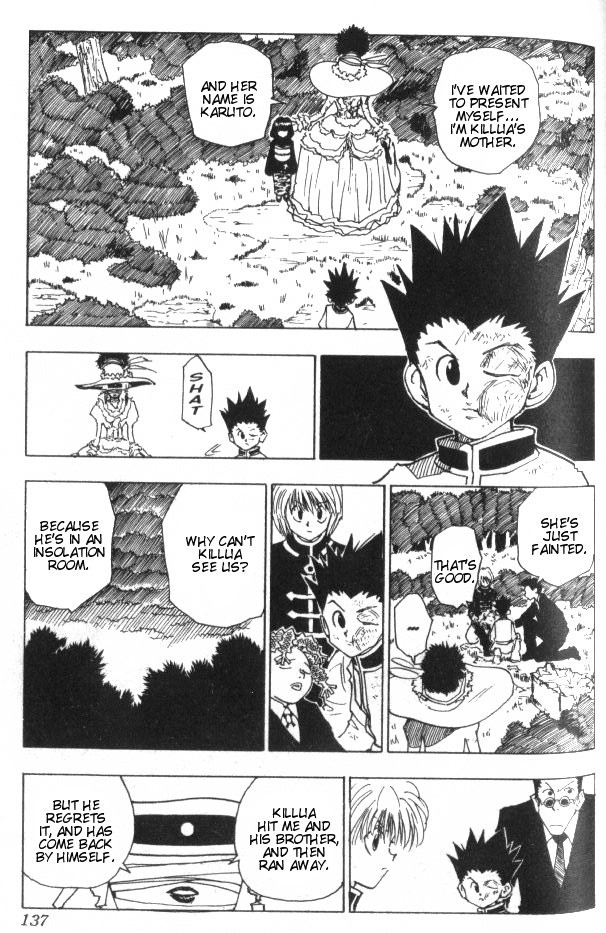 Hunter x Hunter Manga Chapter 42 page 12 - The Zoldycks: Part 3