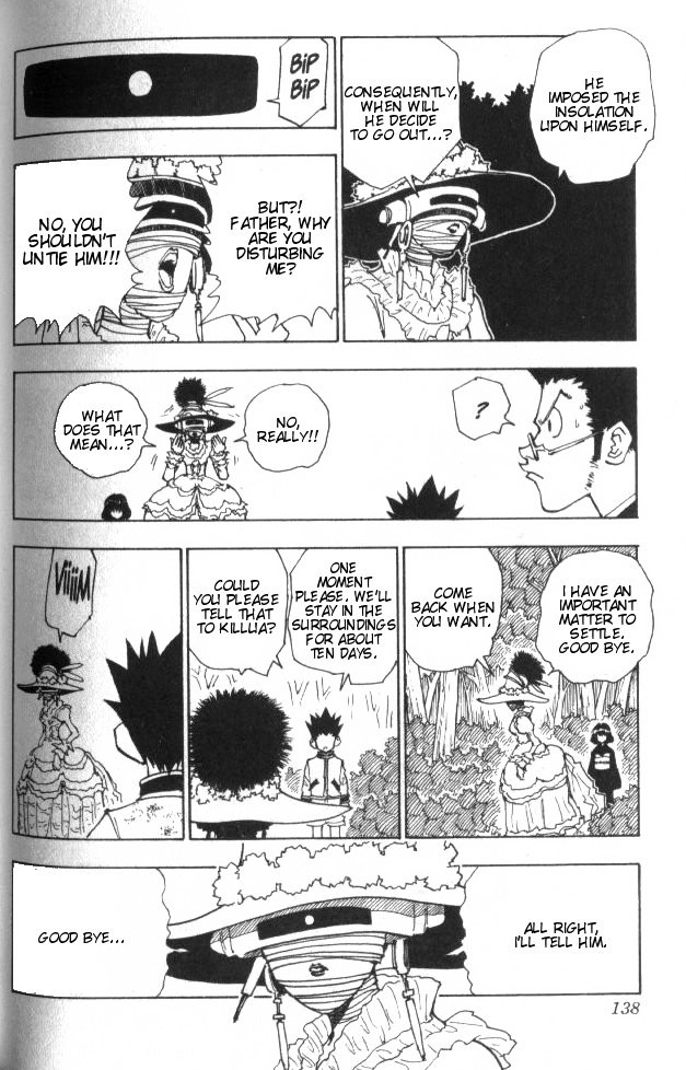 Hunter x Hunter Manga Chapter 42 page 13 - The Zoldycks: Part 3