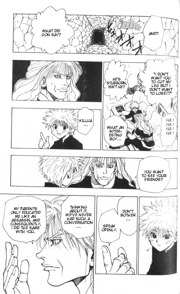 Hunter x Hunter Manga Chapter 42 page 16 - The Zoldycks: Part 3