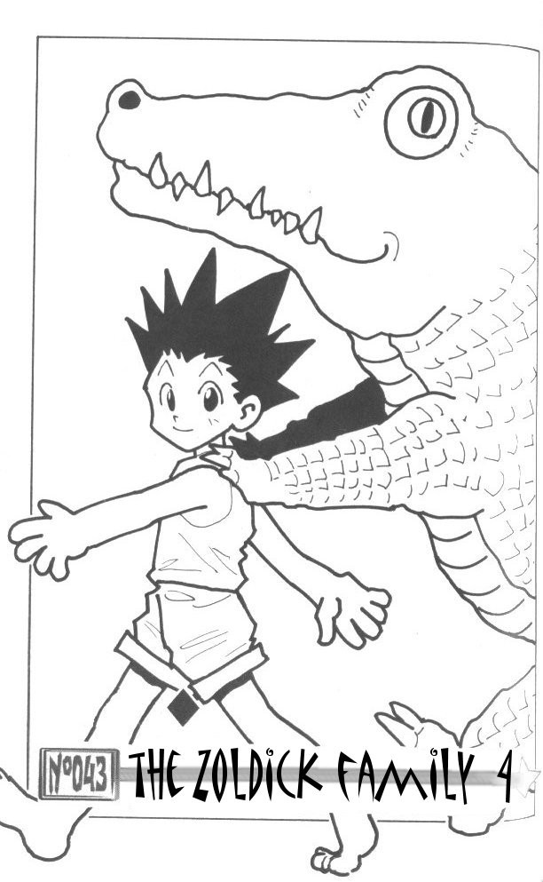 Hunter x Hunter Manga Chapter 43 page 2 - The Zoldycks: Part 4