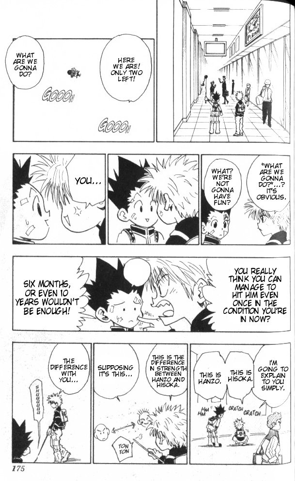 Hunter x Hunter Manga Chapter 44 page 10 - The Heavens Arena
