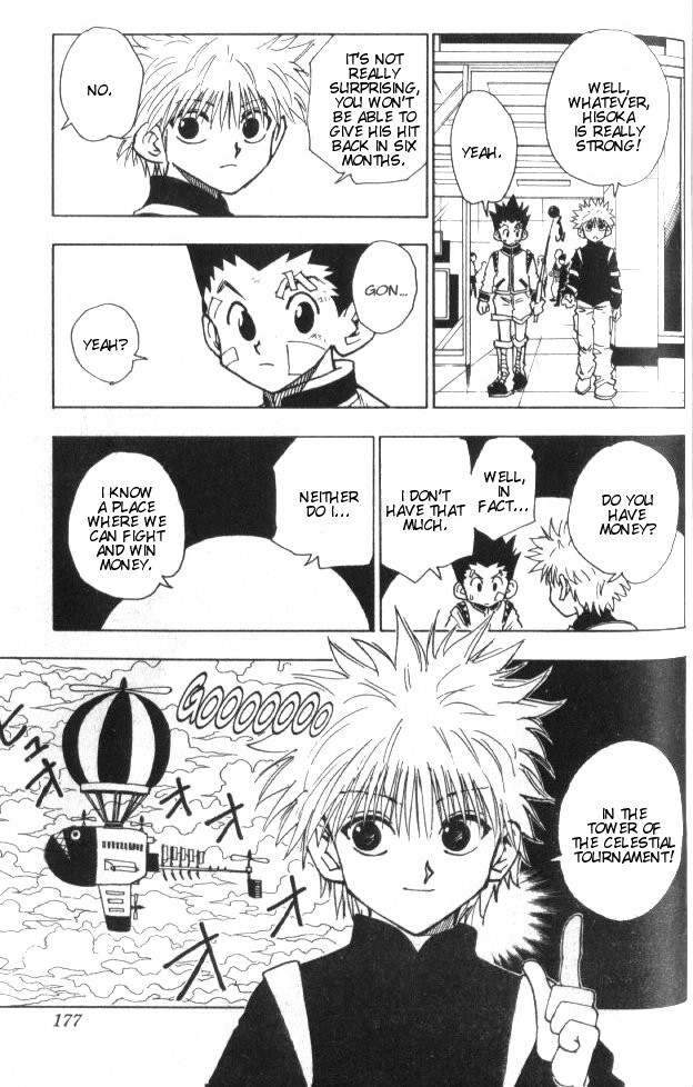 Hunter x Hunter Manga Chapter 44 page 12 - The Heavens Arena