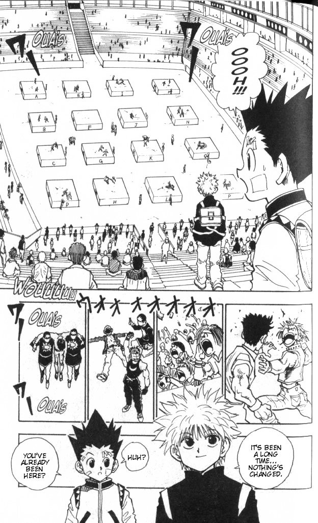 Hunter x Hunter Manga Chapter 44 page 16 - The Heavens Arena